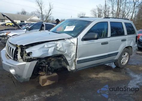 2006 Jeep Grand Cherokee Laredo из США, поврежденный, VIN 1J4GR48K56C128639